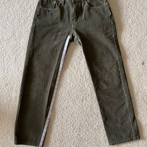 Levi’s 502 Olive Corduroy Pants